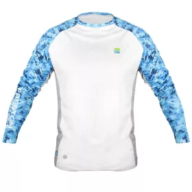   __Preston__ Performance Sun UPF 35 Majica z Dolgimi Rokavi 3XL
