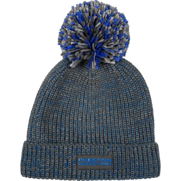 Preston Marled Bobble Hat Puhasta Kapa