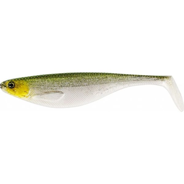 WESTIN ShadTeez 12cm 15g Green Headlight Škatla z 30 kosi Plastična vaba