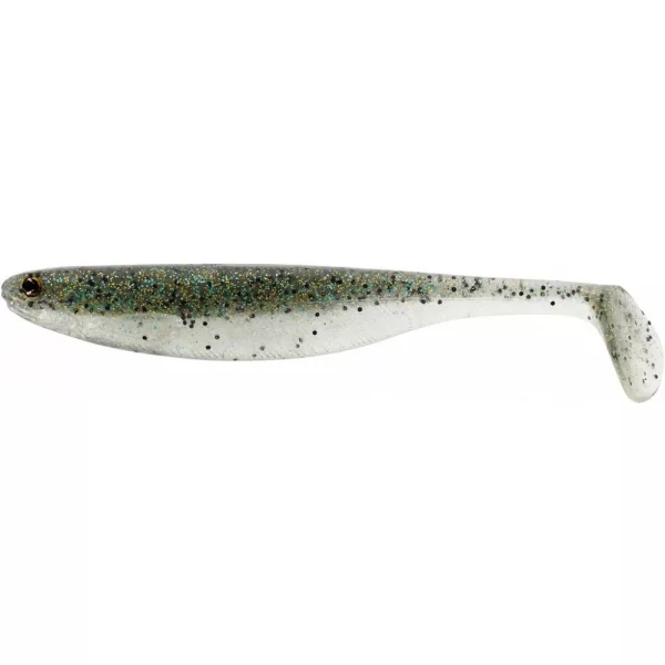 WESTIN ShadTeez Slim 10 cm 6 g Sparkling Green 3 kosi/pakiranje Plastična vaba