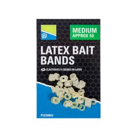 Preston Latex Bait Bands Pelletna gumica Srednja