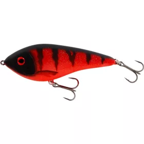 WESTIN Swim Glidebait 10cm 31g Nizko plavajoč Ogenj Vobler