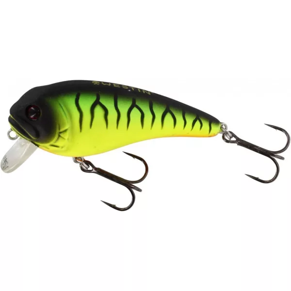 WESTIN FatBite 5,5 cm 8 g Plavajoč Firetiger Vobler