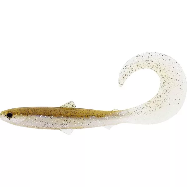 WESTIN BullTeez Curltail 10cm 6g Biserni pesek 2 kosa Plastična vaba