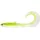 WESTIN BullTeez Curltail 10cm 6g Bleščeče Chartreuse 2 kosa Plastična vaba
