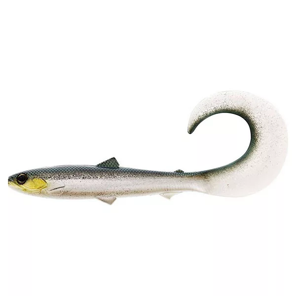 WESTIN BullTeez Curltail 8cm 3g Žaromet škatla s 60pcs plastična vaba