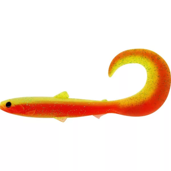 WESTIN BullTeez Curltail 14cm 15g Zeleni paradižnik Škatla s 35 kosi Plastična vaba