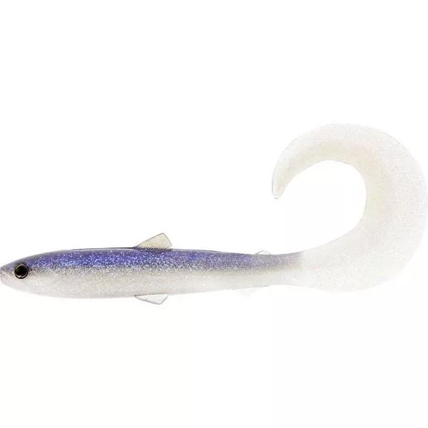 WESTIN BullTeez Curltail 8cm 3g Sparkling Blue Box s 60 kosi Plastična vaba