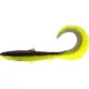 WESTIN BullTeez Curltail 14cm 15g Črna/Chartreuse Škatla s 35 kosi Plastična vaba