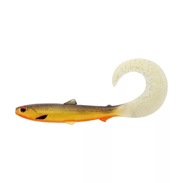 WESTIN BullTeez Curltail 14cm 15g Zlata mrzlica Škatla s 35 kosi Plastična vaba