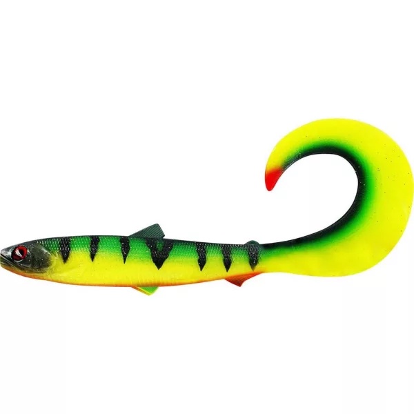 WESTIN BullTeez Curltail 21cm 49g Tigrasta ostriža 1pcs plastična vaba