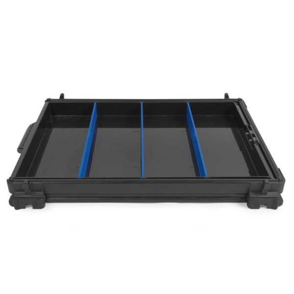 Preston Absolute Mag Lok Deep Side Drawer With Removable Dividers Unit Dodatek za tekmovalni stol