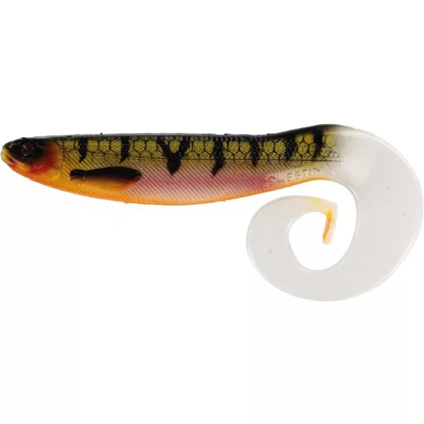 WESTIN CurlTeez Curltail 8,5cm 6g Bling Perch 2 kos Plastična vaba