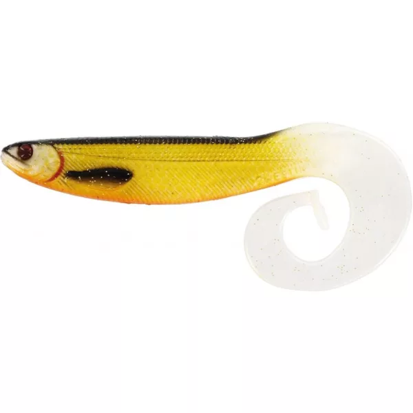 WESTIN CurlTeez Curltail 7cm 3,5g Official Roach 3 kos Plastična vaba