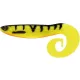 WESTIN CurlTeez Curltail 7cm 3,5g Fire Perch Škatla z. Plastično vabo