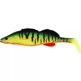   WESTIN ZanderTeez Shadtail 17cm 56g Crazy Firetiger škatla s. Plastična vaba