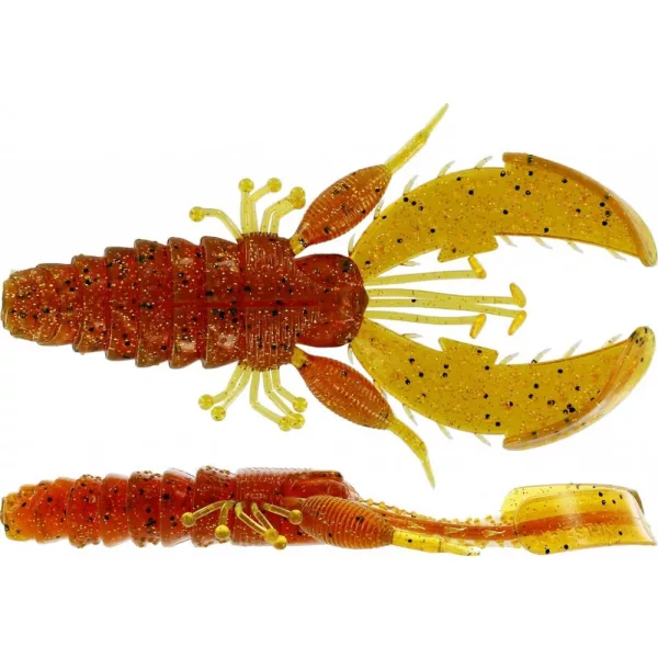 WESTIN CreCraw Creaturebait 8,5cm 7g Motoroil Pepper 5pcs Plastična vaba