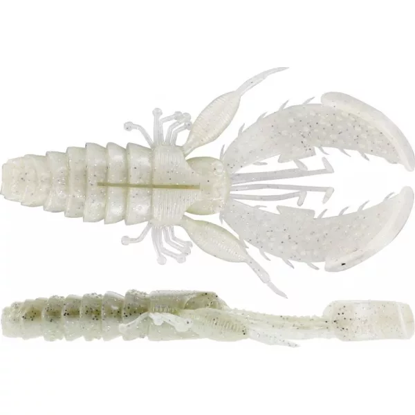 WESTIN CreCraw Creaturebait 8,5cm 7g Glow White 5pcs Plastična vaba