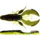 WESTIN CreCraw Creaturebait 10cm 12g Črna/Chartreuse 4pc Plastična vaba
