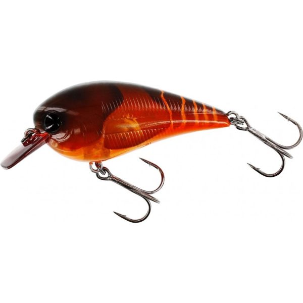 WESTIN BassBite 1.5 Squarebill 6cm 13g Plavajoč Fire Craw Vobler