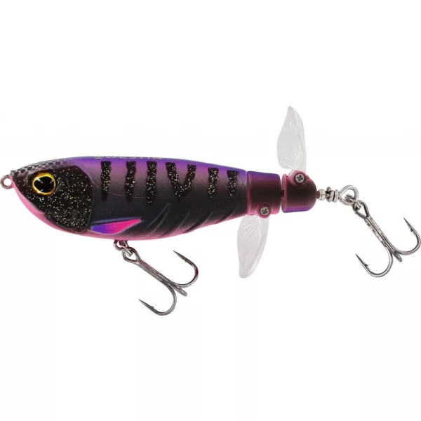 Westin Spot-On Twin Turbo 9cm 19gr Plavajoči Black Haze Whopper Plopper Vobler