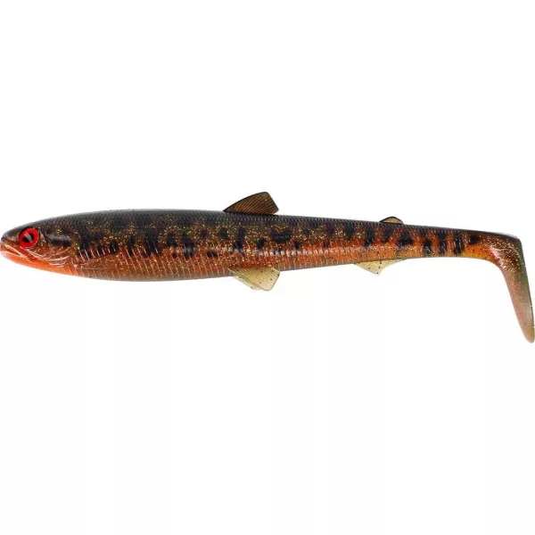 WESTIN BullTeez Shadtail 24cm 107g Motoroil Burbot 1 kos Plastična vaba