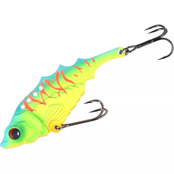 Mikado Cicada M-Vib Red Charteruse 5,5cm 10gr Blade Umetna vaba