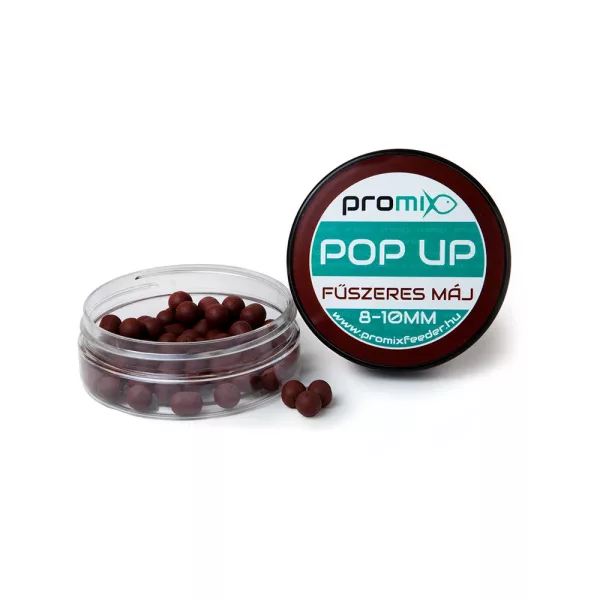 Promix Pop Up 8-10mm Začinjena jetra 20gr