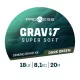 Prowess Gravi-T Super Soft X8 Temno zelena potopna pletena predvrvica 18lb 20m