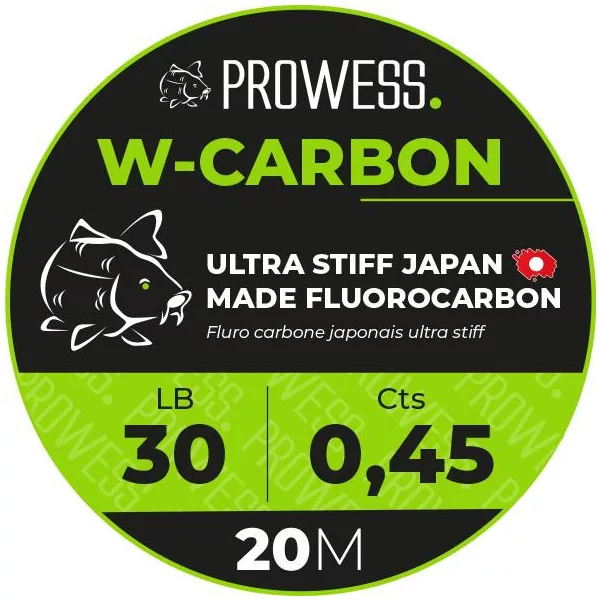 Prowess W-Carbon 20m 0,30mm Predvrvica za bojle