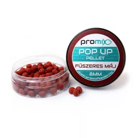 Promix 6-8mm Fűszeres Máj Pop Up Pellet 20gr