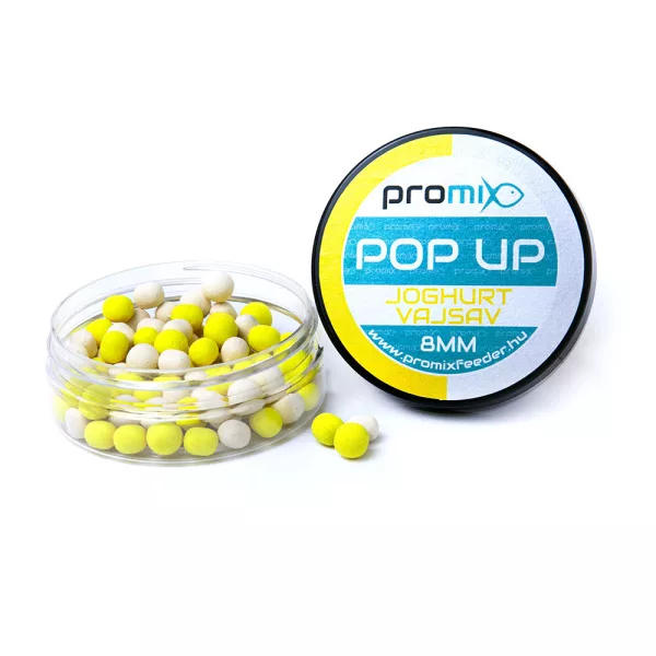 Promix 6-8mm Joghurt-Vajsav Pop Up Pellet 20gr