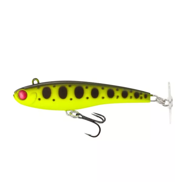 FIIISH PowerTail 64mm 12gr Flash Mat - UV - Hitra vrtavka