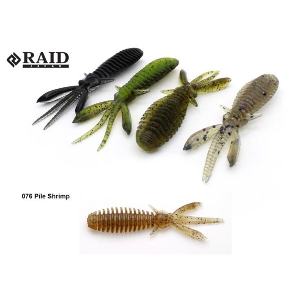 Raid Egubug 6,3cm 076 Pile Shrimp Imitacija hrošča 8 kosov