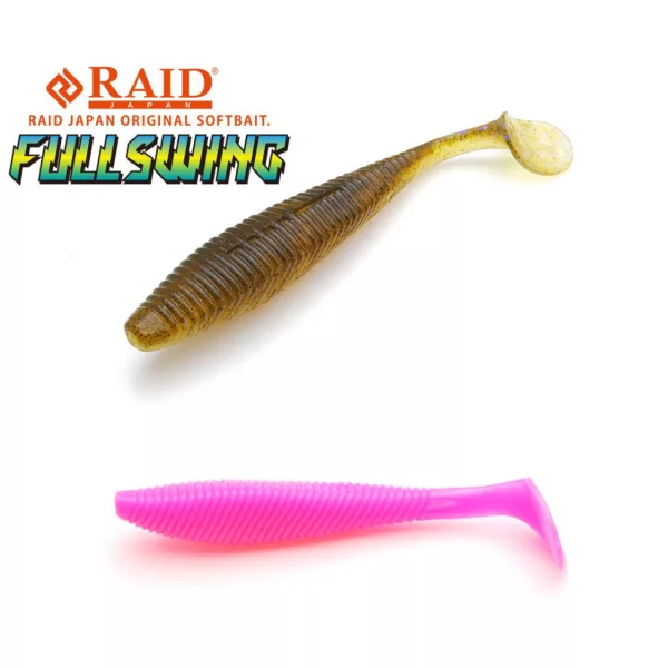 Raid Fullswing 10cm 061 Bubblegum Pink Plastična Vaba 6kos