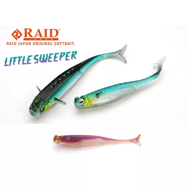 Raid Little Sweeper 7,6cm 048 Pearl Wakasagi Gumijasta Vaba 7kom