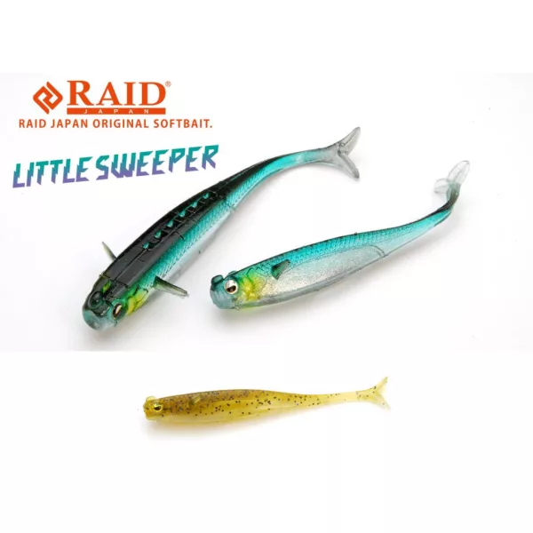 Raid Little Sweeper 7,6cm 064 Sand Fish Gumijasta Vaba 7kom