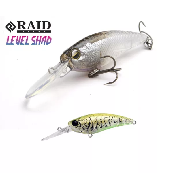 Raid Level Shad 5cm 4,3gr Su 014 Hige Shrimp Wobbler