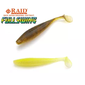 Raid Fullswing 12,7cm 053 White Chart Plastična vaba 5 kos