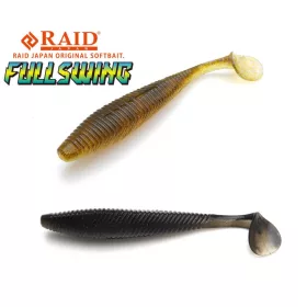 Raid Fullswing 10cm 051 Black Bitou Plastična Vaba 6kom