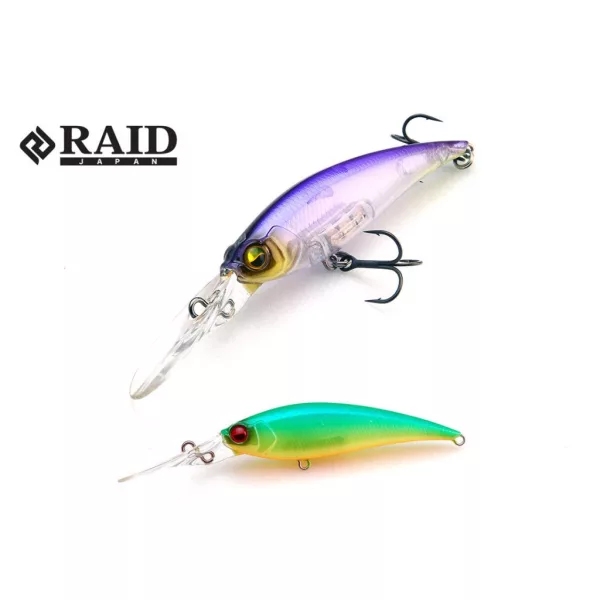 Raid Level Shad Sprinter 68MR 6,8cm 5,9gr 001 Lime Chart Vobler