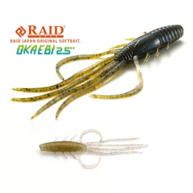 Raid Oka Ebi 6,3cm 040 Ghost Shrimp Plastična vaba 8 kosov