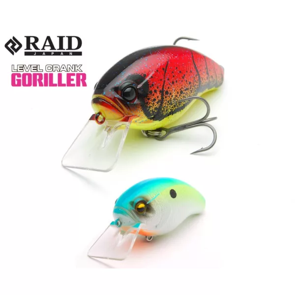 Raid Level Crank Goriller 6,6cm 17,5gr 005 Citrus Shad Wobbler