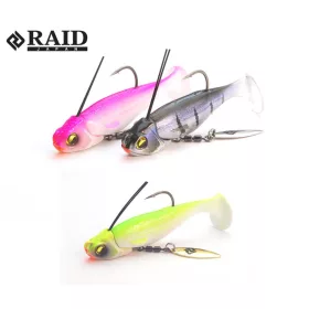   Raid Head Swimmer Libero 7gr 009 White Chart Silikonska vaba 2 kosa