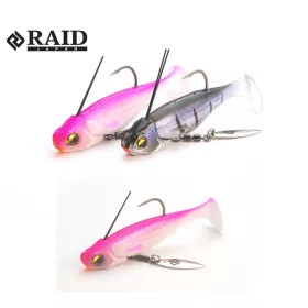   Raid Head Swimmer Libero 7gr 010 Pink Trick Silikonska vaba 2 kosa