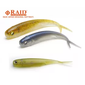   Raid Fish Roller 8,9cm 072 Stealth Fish Gumijasta vaba 7 kosov