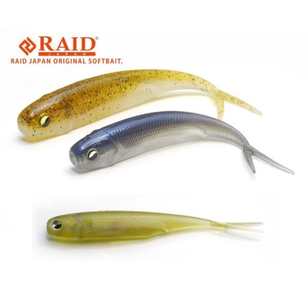 Raid Fish Roller 8,9cm 072 Stealth Fish Gumijasta vaba 7 kosov