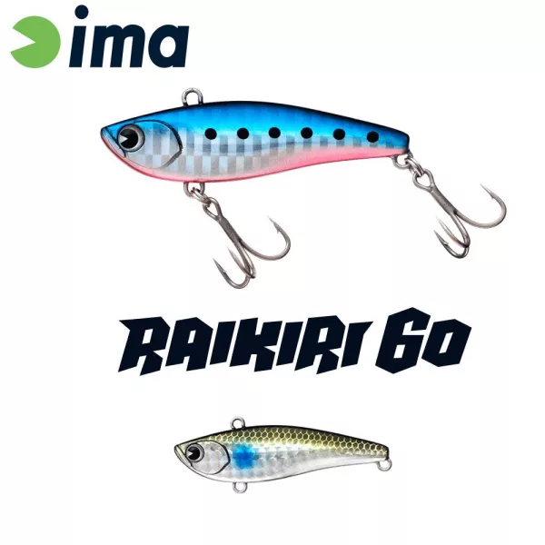Ima Raikiri Vibration 60 6cm 11gr 004 Mullet Wobbler