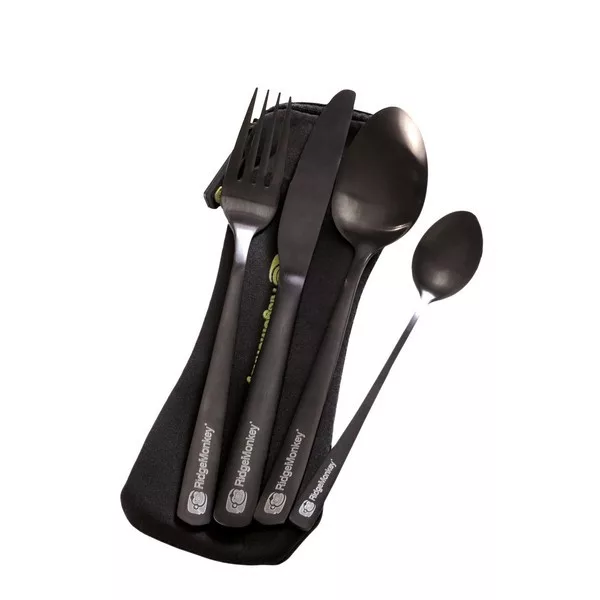 Ridgemonkey DLX Cutlery Set Komplet jedilnega pribora