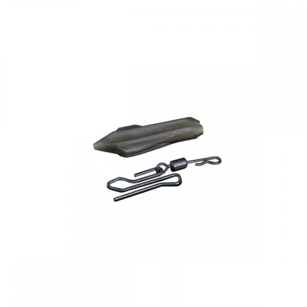 Ridgemonkey Connexion Uni Lead Clip SVINČENA SPONKA Camo Green 5Db